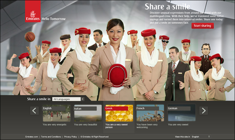 Emirates Share A Smile